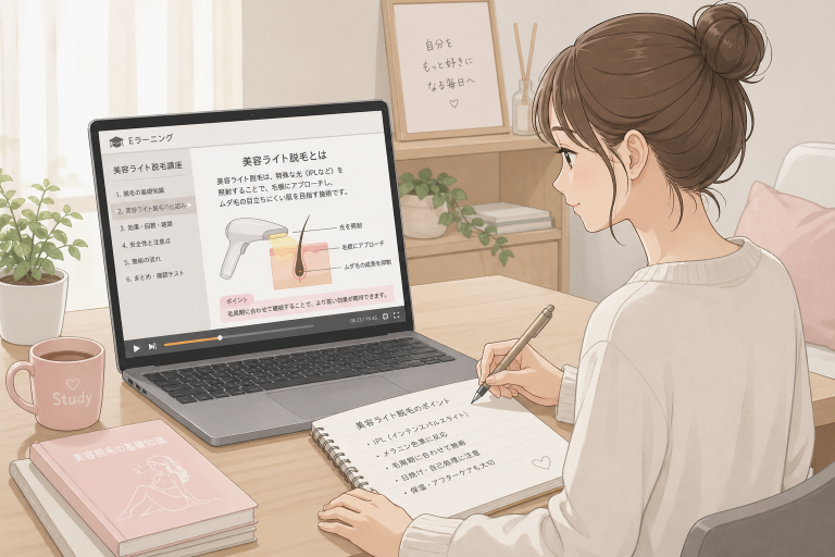第19回 美容ライト脱毛安全講習会・認定美容ライト脱毛技術者講習会【2026年12月試験】　開催決定！！